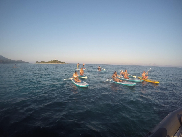  SUP crossing from Muro 